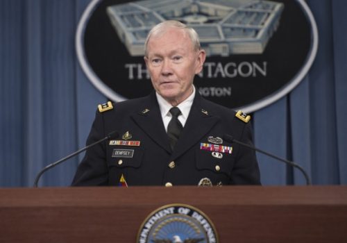 JCS Chairman Gen. Martin Dempsey, May 7, 2015
