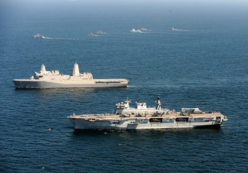 NATO ships participating in BALTOPS, June 8, 2015
