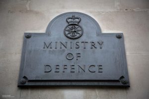 UK Ministry of Defense Main Building, Jan. 24, 2013