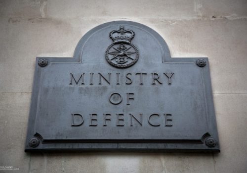 UK Ministry of Defense Main Building, Jan. 24, 2013