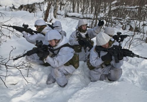 Norwegian soldiers, March 6, 2010
