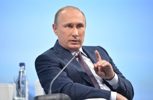 Russian President Vladimir Putin, June 18, 2015