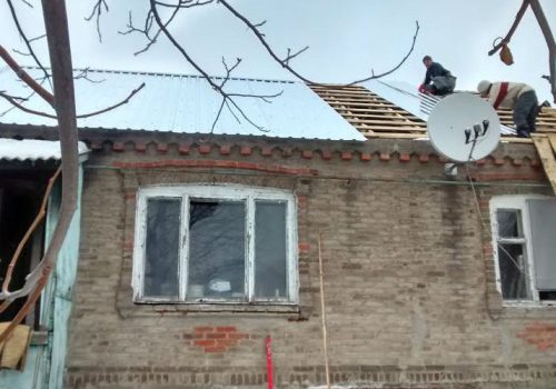 Rebuilding Ukraine one house at a time