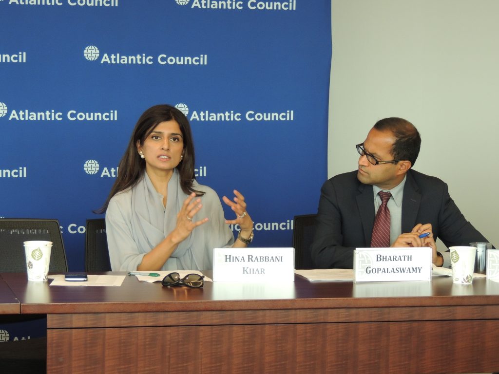 A private briefing on US-Pakistan relations with Her Excellency Hina Rabbani Khar, former Foreign Minister of Pakistan