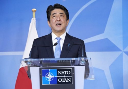 Japanese Prime Minister Shinzo Abe, May 6, 2014