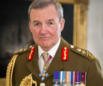 General Sir Nicholas Houghton, Chief of the UK Defense Staff. April 4, 2013