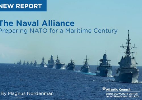 "Out of 36 operations launched by the Alliance since the end of the Cold War, 10 were primarily maritime operations."
