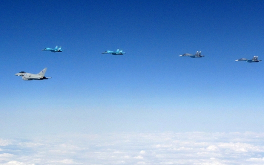 British Fighters Intercept Ten Russian Military Aircraft in One Mission