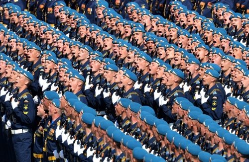 Military parade to mark 70th anniversary of victory in World War II, May 9, 2015