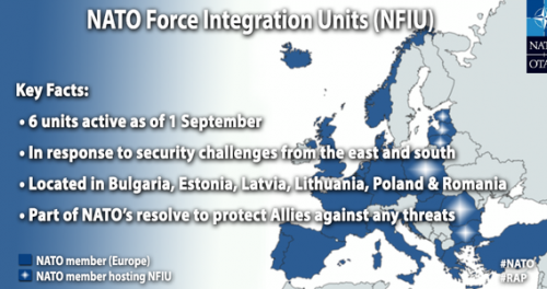 NATO activates staff units in 6 members states, Sept. 3, 2015