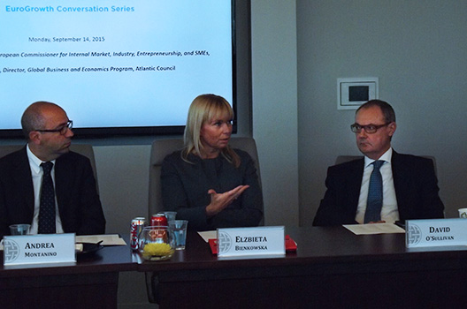 A Lunch Conversation on the State of Europe with Commissioner Bienkowska