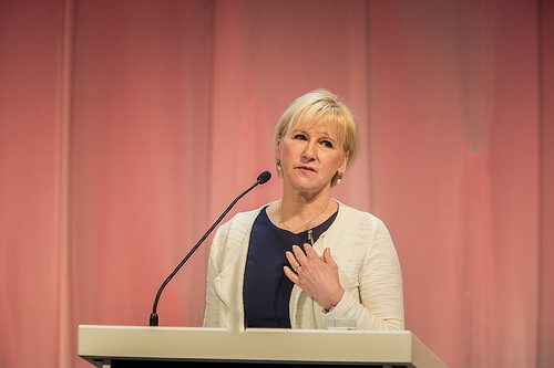 Swedish Foreign Minister Margot Wallström, May 31, 2015