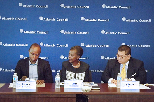 Discussion with Rwandan Foreign Minister