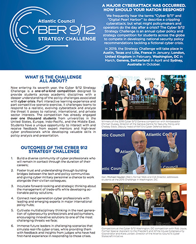 Cyber 9/12 Student Challenge: Join Us