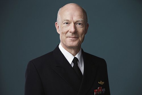Norwegian Chief of Defense Admiral Haakon Bruun-Hanssen, Oct. 31, 2013