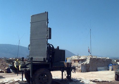 US AN/TPQ-36 radar system, April 20, 1996