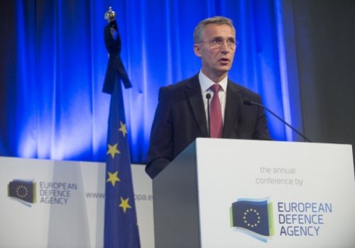 Secretary General Jens Stoltenberg at EDA conference, Nov. 16, 2015