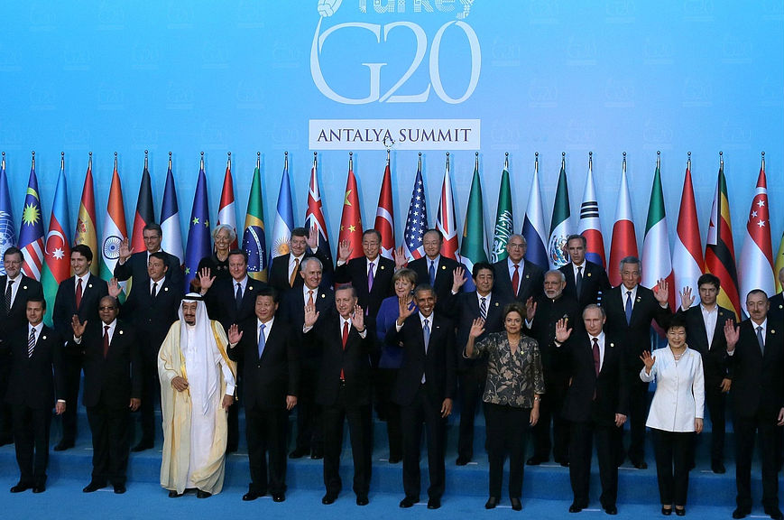 Putin Transformed from Stubborn Holdout to Star at G20