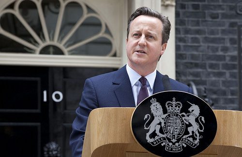 UK Prime Minister David Cameron, May 8, 2015