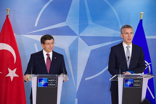 Turkish Prime Minister Ahmet Davutoğlu & Secretary General Jens Stoltenberg, Nov. 30. 2015