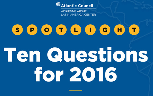 Spotlight: Ten Questions for 2016