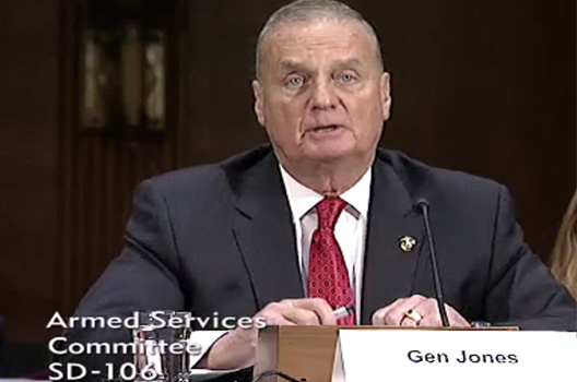 Jones Testifies on Defense Department Modernization
