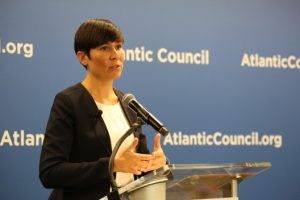 Norwegian Defense Minister Ine Eriksen Søreide, June 25, 2014