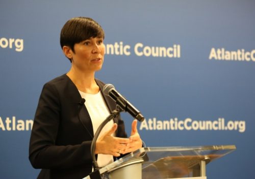 Norwegian Defense Minister Ine Eriksen Søreide, June 25, 2014
