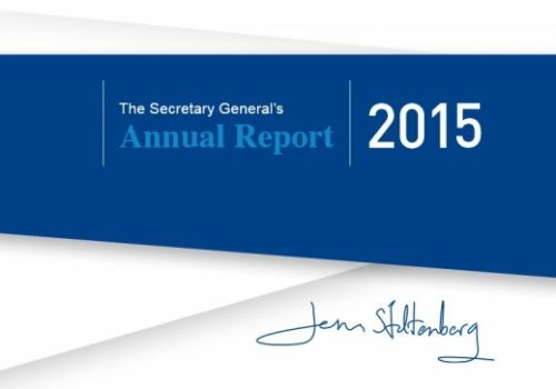 The 2015 annual report by NATO's Secretary General
