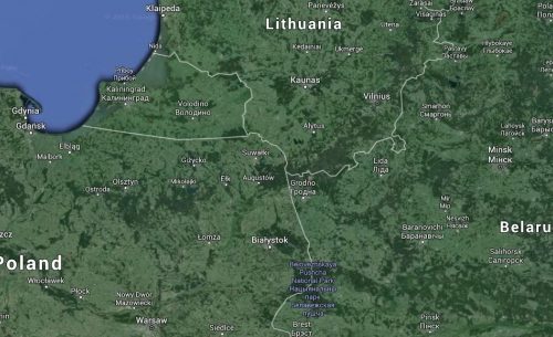 The geo-strategic area around Suwalki, Poland has a rich and complex history