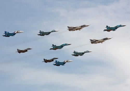 Russian military jets, May 9, 2010