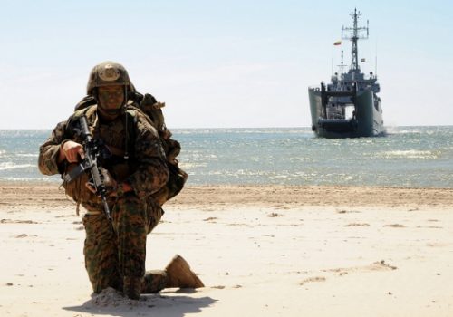 US Marine in BALTOPS, June 14, 2012