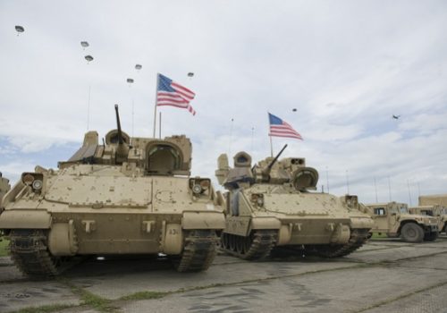 US forces in NOBLE PARTNER exercise, May 11, 2015