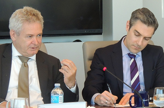 Strategy Breakfast with Greek Cypriot Negotiator Andreas Mavroyiannis