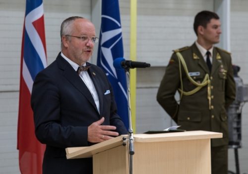 Lithuanian Defense Minister Juozas Olekas, August 31, 2015