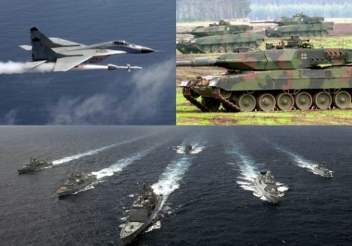 Photos: US Air Force, Bundeswehr, and US Navy