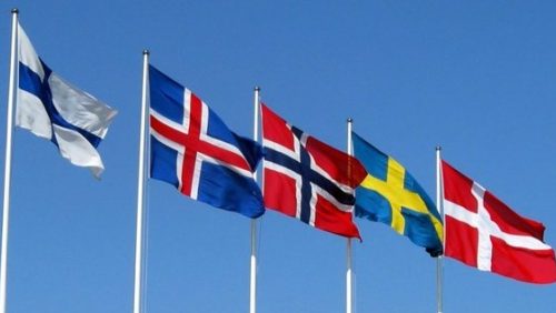 Nordic flags