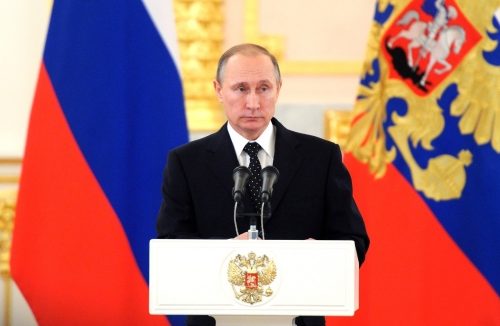 Russian President Vladimir Putin, Nov. 26, 2015