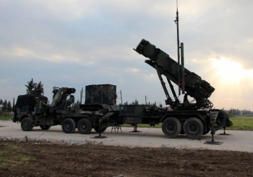 Dutch Patriot battery deployed in Turkey, Jan. 25, 2013