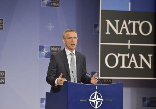 Secretary General Jens Stoltenberg, May 18, 2016