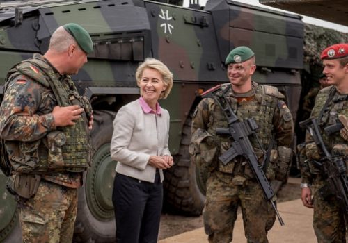 German Defense Minister Ursula von der Leyen, June 18, 2015