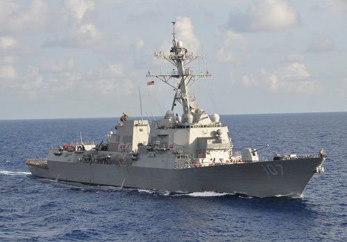 USS Gravely, Sept. 27, 2012 (photo: Lt. Cmdr. Corey Barker/US Navy)