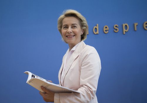 German Defense Minister Ursula von der Leyen, July 13, 2016 (photo: Christian Thiel/Bundeswehr)