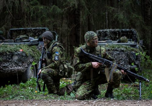 Estonian army scouts, May 11, 2015 (photo: NATO)