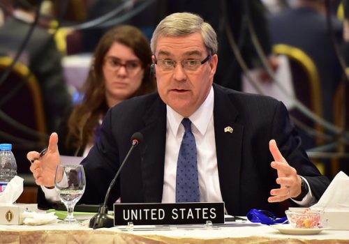 US Ambassador to NATO Douglas Lute, Dec. 9, 2014 (photo: NATO)