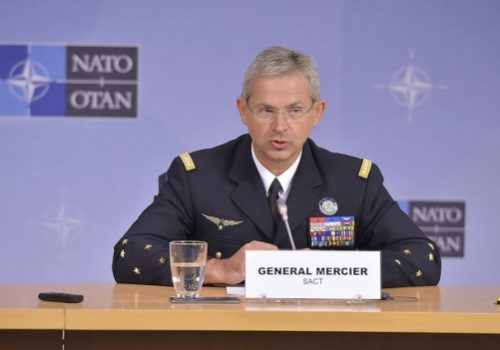 General Denis Mercier, Supreme Allied Commander Transformation, May 18, 2016 (photo: NATO)