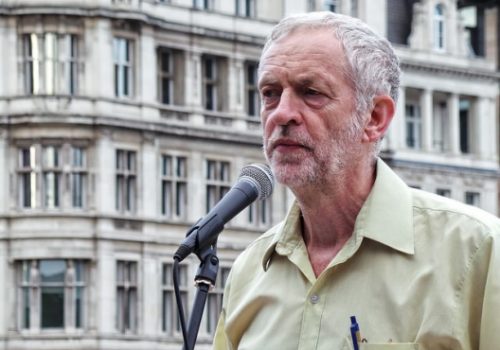 Labor Party Leader Jeremy Corbyn, August 4, 2014