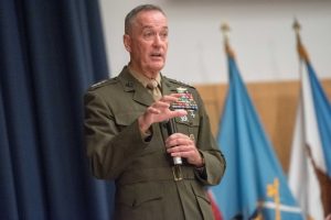 Gen. Joseph Dunford, chairman of the Joint Chiefs of Staff, August 23, 2016