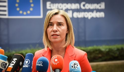 EU High Representative/Vice-President Federica Mogherini, June 28, 2016