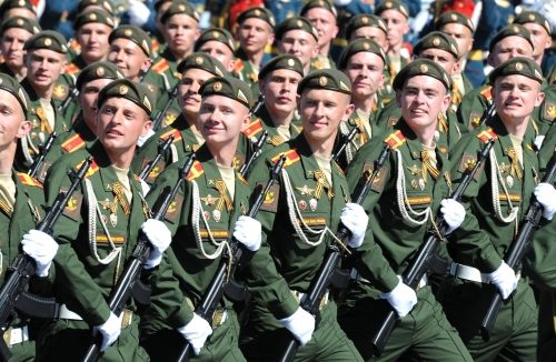 Military parade in Moscow, May 9, 2016